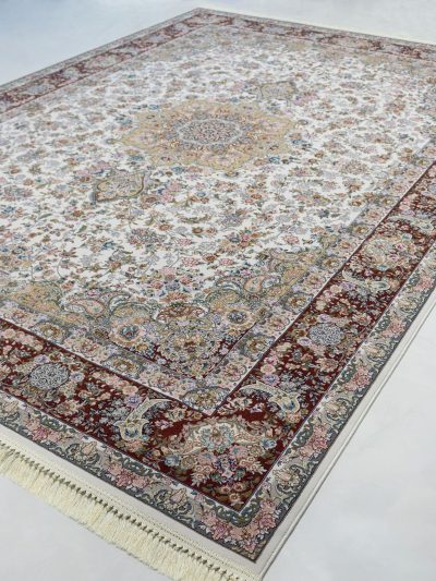 Carpet Code 3509 Cream Embossed