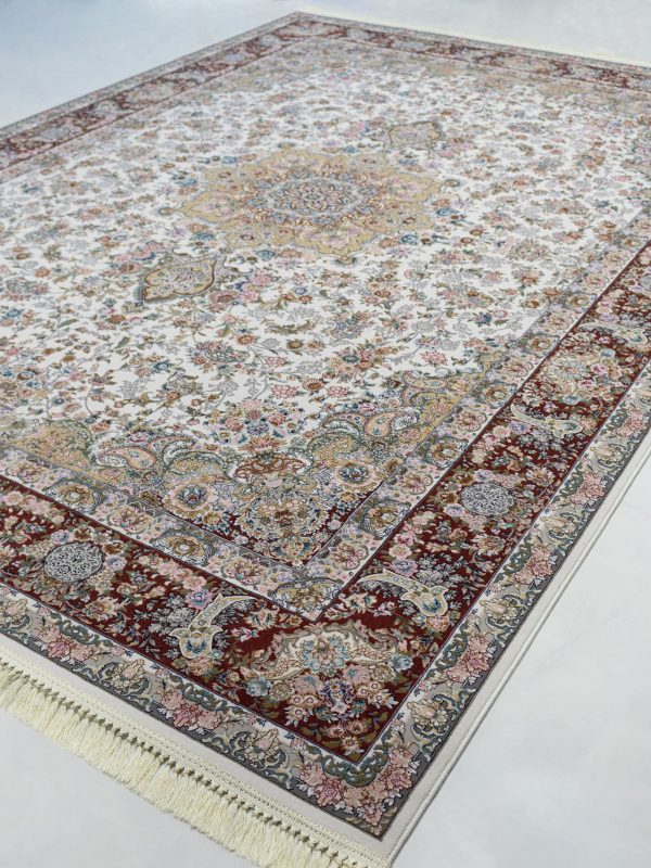 Carpet Code 3509 Cream Embossed