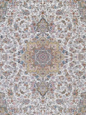 Carpet Code 3509 Cream Embossed 1