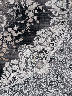 Carpet code 3959 dark elephant with relief 2