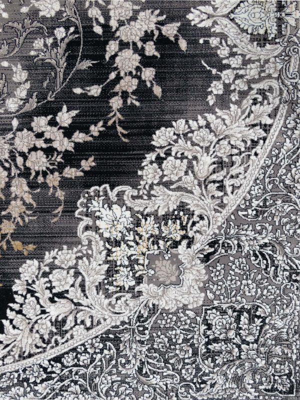 Carpet code 3959 dark elephant with relief 2