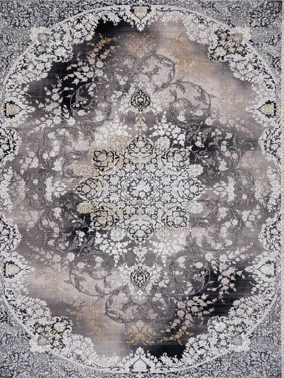 Carpet code 3959 dark elephant with relief 1