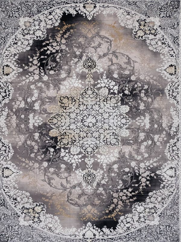 Carpet code 3959 dark elephant with relief 1
